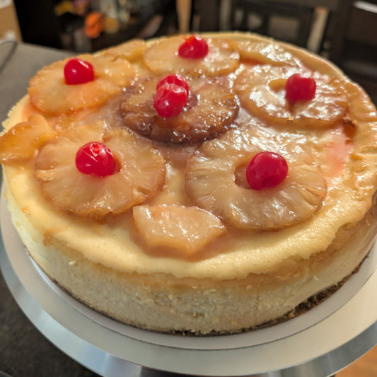 Pineapple Upside Down Cheesecake